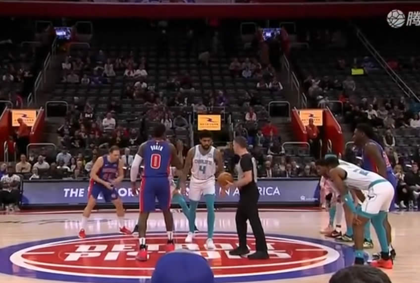2024年1月25日 NBA常规赛 黄蜂vs活塞 全场录像回放