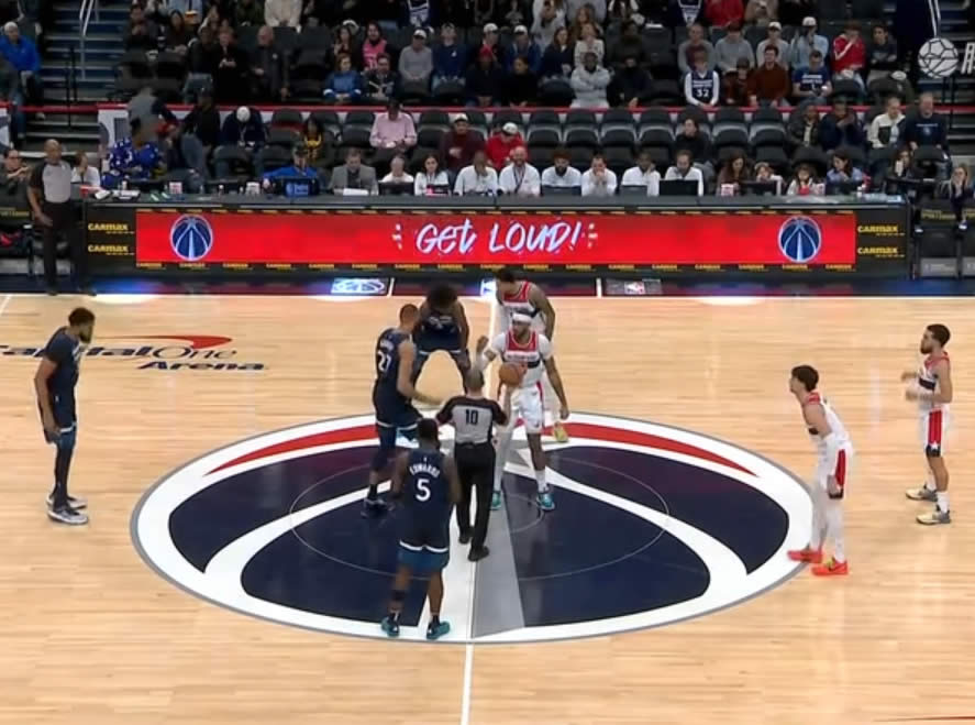 2024年1月24日 NBA常规赛 森林狼vs奇才 全场录像回放