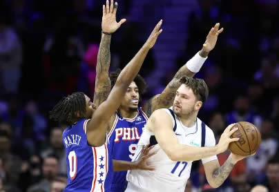 2024年2月6日 NBA常规赛 独行侠vs76人 全场录像回放