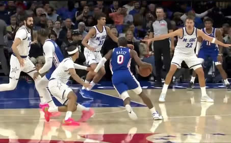 2025年10月28日 NBA常规赛 魔术vs76人 高清录像回放