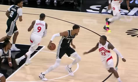 2025年10月28日 NBA常规赛 猛龙vs马刺 高清录像回放
