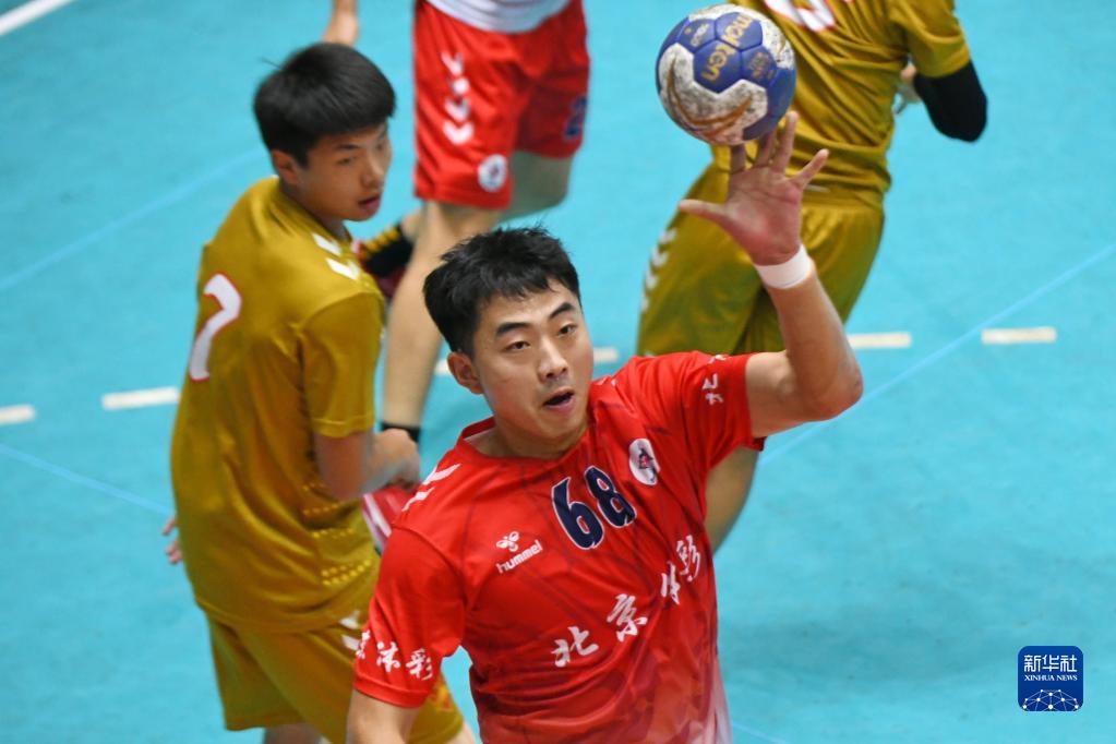 手球——全国男子冠军杯：北京胜上海