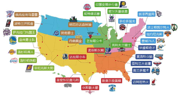 nba球队都是美国的吗-nba球队都来自哪里