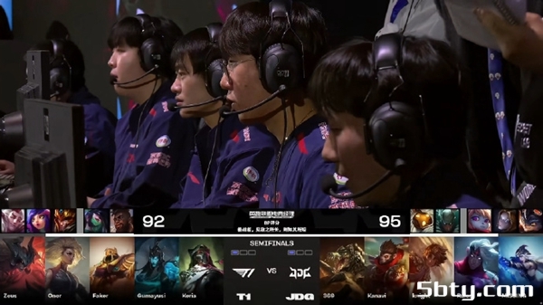 LPL-S13半决赛:T1 3-1战胜JDG晋级决赛!Faker沙皇勇猛开团输出拉满