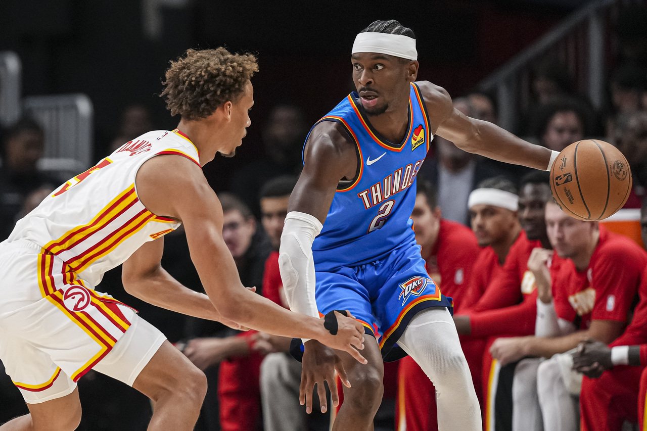 NBA／雷霆不用打延长了！霍姆葛伦、亚历山大30+ 猎鹰夺3连胜
